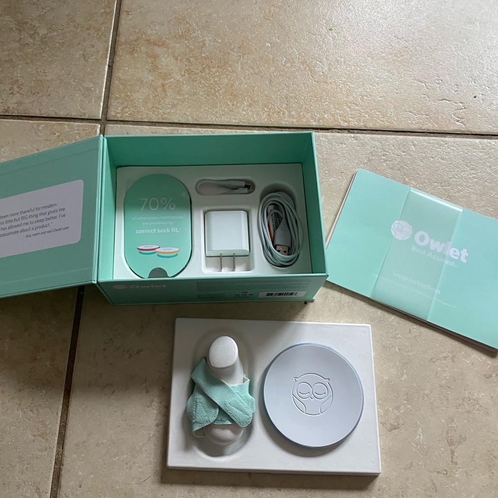 New- Owlet Smart sock 2